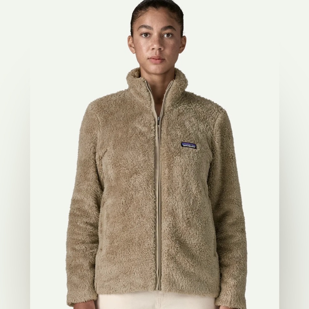 Women’s Patagonia Los Gatos Fleece Jacket size Large in Seabird Grey